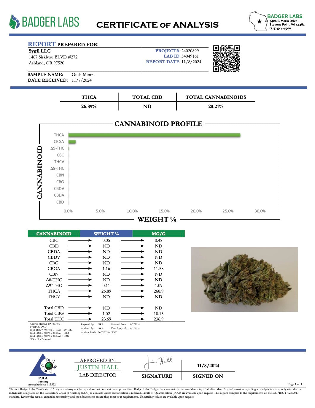 Gush Mintz THCa