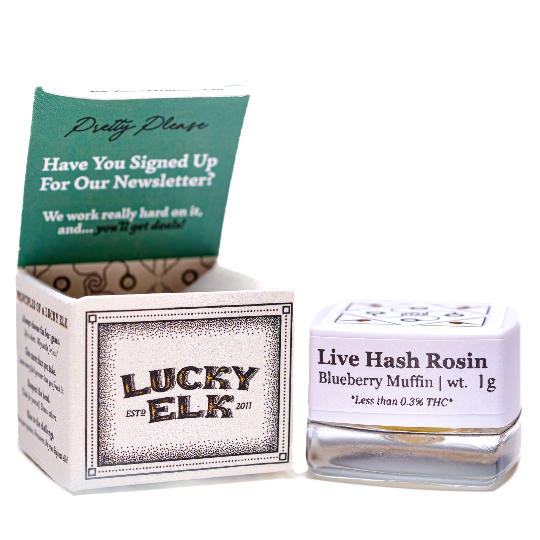 THCa Live Hash Rosin · In-House