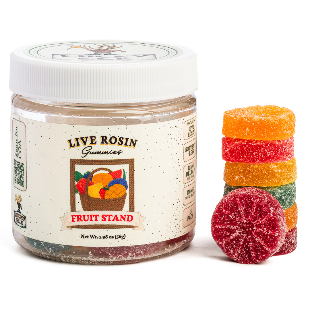 Live Rosin Delta 9 Gummies · Fruit Stand