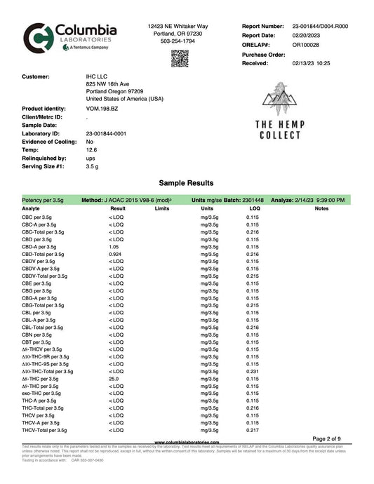 COA Tests 1