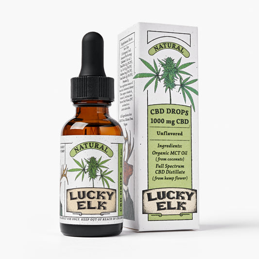 Natural Full Spectrum CBD Drops | 1000 mg